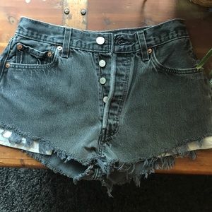Vintage Levi denim shorts